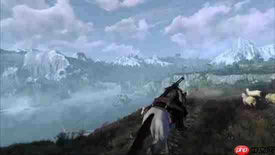 这才是《巫师3》原本的画面！老玩家重制游戏光影