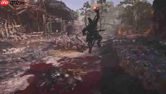 《仁王3》最新实机短片!无限扔风魔手里剑放风筝