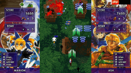 彩京纵版射击《武装飞鸟》12月30日登陆Steam:支持双人游玩,新增在线排行