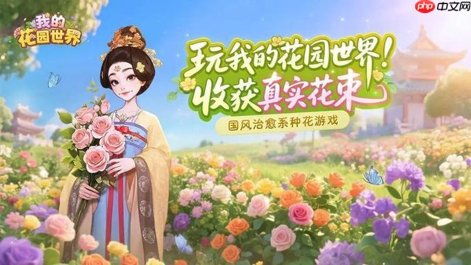 我的花园世界小游戏正式入口 我的花园世界抖音游戏在线无限玩