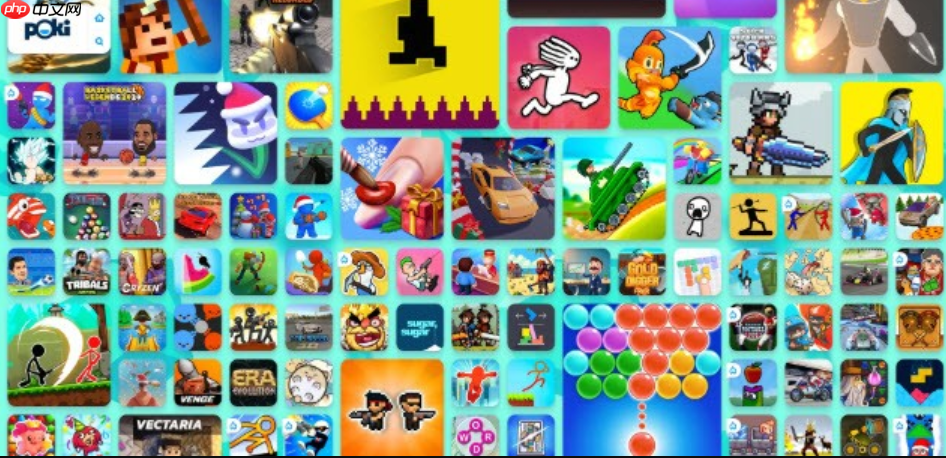 poki游戏免费秒玩入口 poki秒玩小游戏免费进入入口