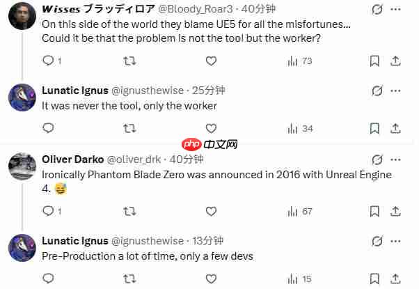 《影之刃零》制作人感谢虚幻5:没有它 就不可能完成这种体量的游戏