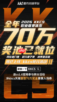CNCS20周年!KK官方对战平台携Alex官宣70万KKCS1.6赛事,转分福利邀你再战巅峰!