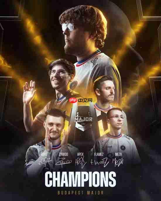 让1追3豪取今年第9冠!《CS2》Team Vitality卫冕Major成功