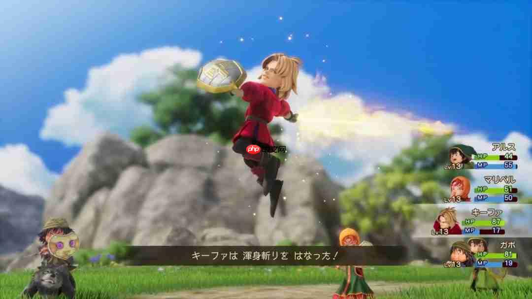 主角的青梅竹马!《勇者斗恶龙7》重制版角色介绍:基法