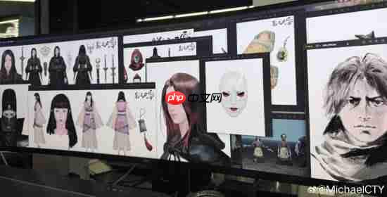 《影之刃零》概念设定图公开！长发美女太吸睛