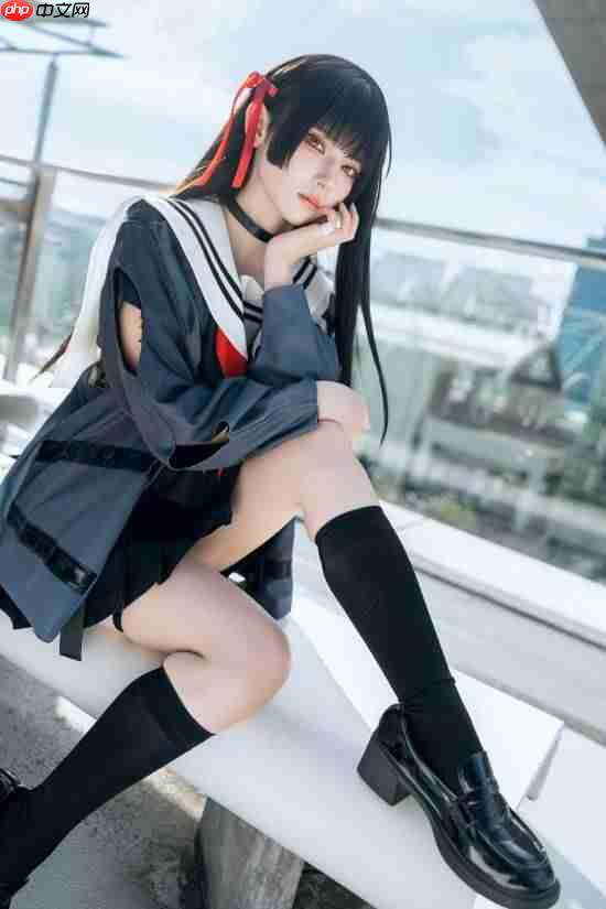 日本美少女COS《鸣潮》千咲！谁家JK走出游戏了？