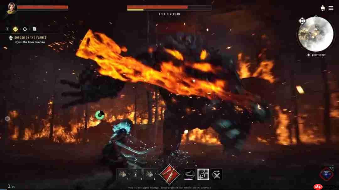 《地平线：钢铁边境》新实机演示 画面和玩法很棒