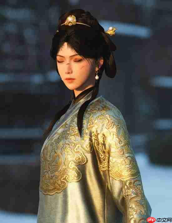 《明末》1.7补丁新增防具展示:鱼龙加身女侠威武