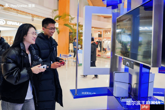 PS全国路演哈尔滨站来了：不怕冷的蒂法陪你打游戏！