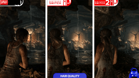 《古墓丽影:决定版》NS&NS2版对比PS3版:画面还不如原版?