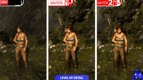 《古墓丽影:决定版》NS&NS2版对比PS3版:画面还不如原版?