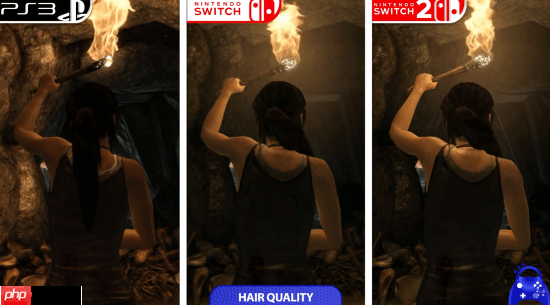 《古墓丽影:决定版》NS&NS2版对比PS3版:画面还不如原版?