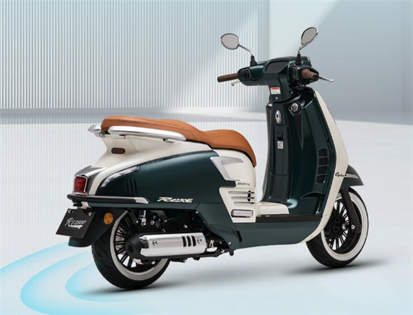 摩托车也卷飞了!赛科龙复古踏板RT250E上市:14999元起