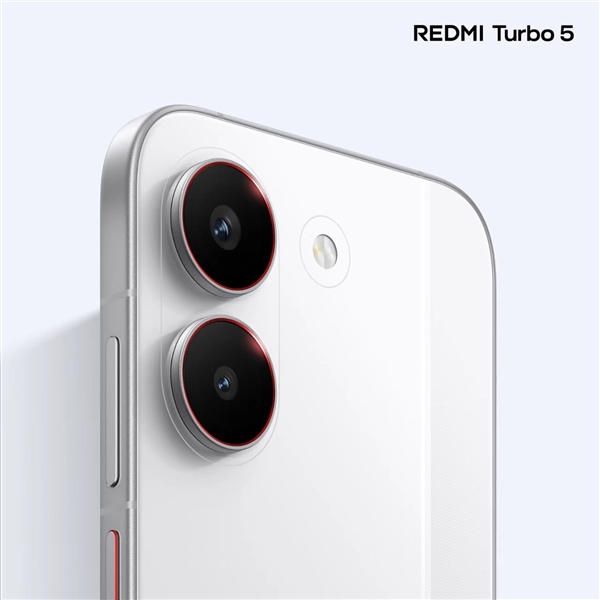 REDMI Turbo 5外观揭晓：6.59英寸黄金中尺寸！金属中框+玻璃背板