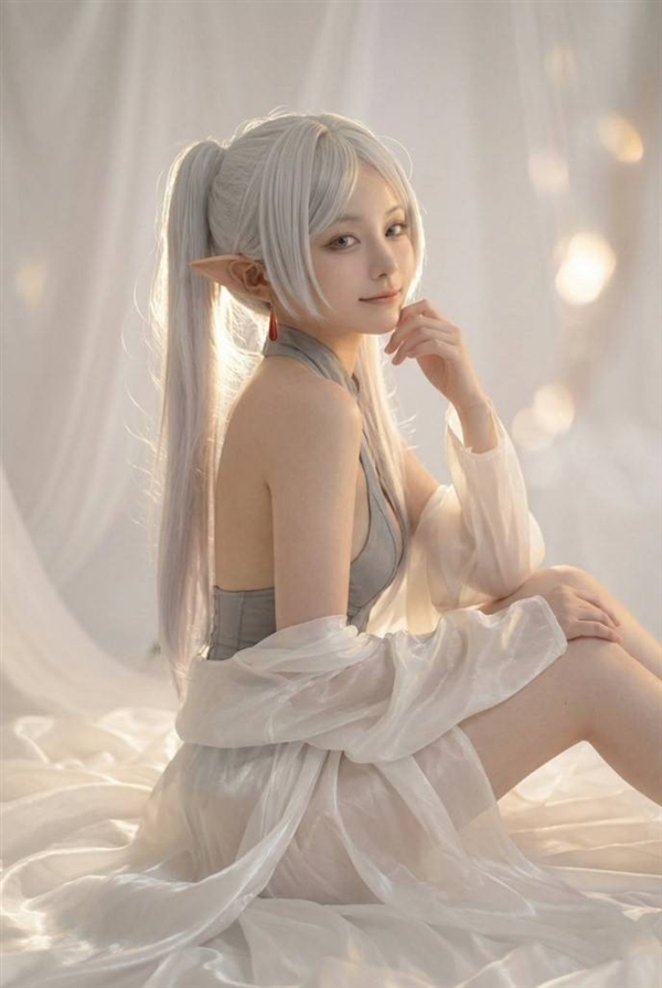 大神用AI制作《芙莉莲》Cos图:媲美真人