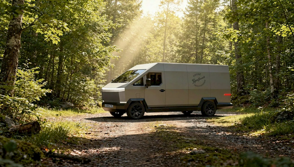 马斯克没造出来的CyberVan 被俄罗斯人造出来了:59万 质保100年